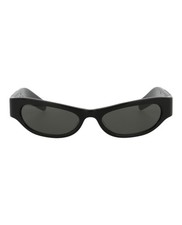 Gucci Womens Cat Eye Black Black Grey Fashion Designer Eyewear
