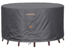 Heavy Duty Waterproof Patio Furniture Covers,Fade Resistant Round Outdoor Tab...