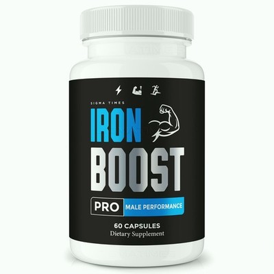 Iron Boost Pro, Advanced Performance Supplement for Men 60ct