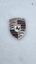 Porsche Hood Crest Badge Emblem Chrome 911 993 928 991 997 996 Turbo Gt3 Macan
