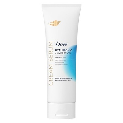 Dove Cream Serum Hyaluronic + Hydration for Extra Dry, Flaky Skin, with Pro-Cera