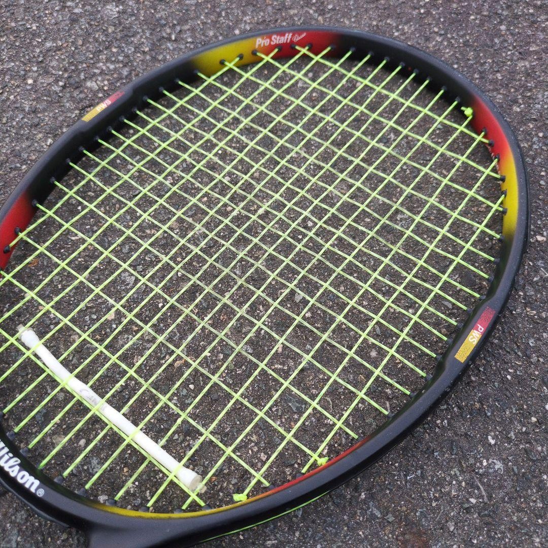 【希少美品】Wilson PRO STAFF Classic 6.1 si WILSON PRO STAFF CLASSIC 6.1 si MP 95 TENNIS RACQUET 4 1/2