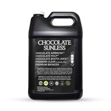 RAPID Double Dark sunless AIRBRUSH SPRAY TAN Solution  GALLON DHA 14