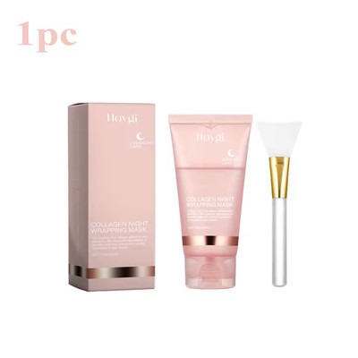 NEW Kojic Acid Turmeric Collagen Night Wrapping Mask, Overnight Brightening Mask