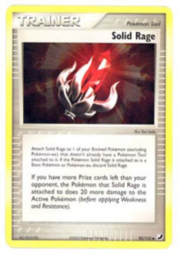 Solid Rage - 92/115 - Uncommon - NM - EX Unseen Forces