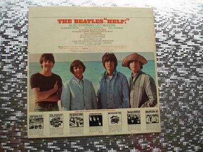 The Beatles ‎~ Help! ~ 1976 🟠Orange Label Pressing LP Capitol