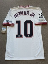 PSG #10 Neymar JR Authentic Jersey M Away 22/23 Jordan Paris Saint-Germain Vapor