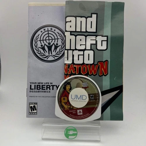 Grand Theft Auto: Chinatown Wars (Sony PlayStation Portable PSP, 2009)