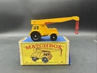 Vintage Lesney Matchbox #11 YELLOW JUMBO CRANE Original Box COMPLETE