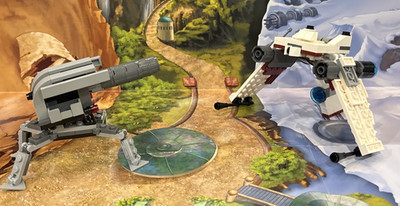 Lego Star Wars  V-19 Torrent & Separatist Cannon - NO FIGS
