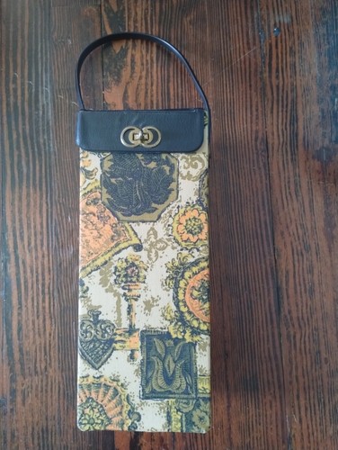 Vintage Mid Century Knitting Needle Carrying Case/Organizer/Caddy