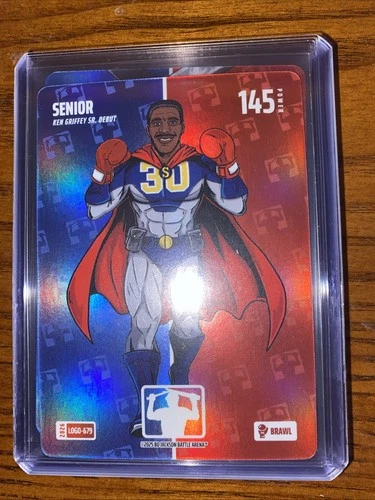 Bo Jackson Battle Arena 2026 Senior Ken Griffey Sr. LOGO-679 Reds Logofoil