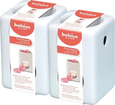 bolsius Duftlampe Aromatic Karree weiß