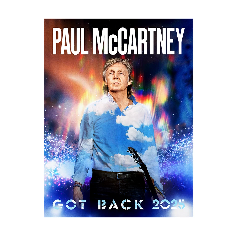 Got Back 2025 Tour Poster – Admat Music Art Print, Vintage Concert Wall Decor - Image 3 of 4