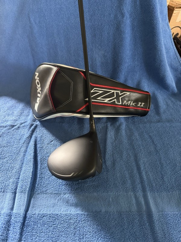 Srixon Golf ZX5 MKII 9.5* Driver Stiff Project X HZRDUS Smoke Red RDX 60 Value