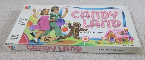 Milton Bradley Candy Land a Child's First Game, Vintage 1978 Edition Complete