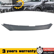 Front Bumper Upper Grille Black Top Molding Hood Trim For 2017 18-21 MAZDA CX-5