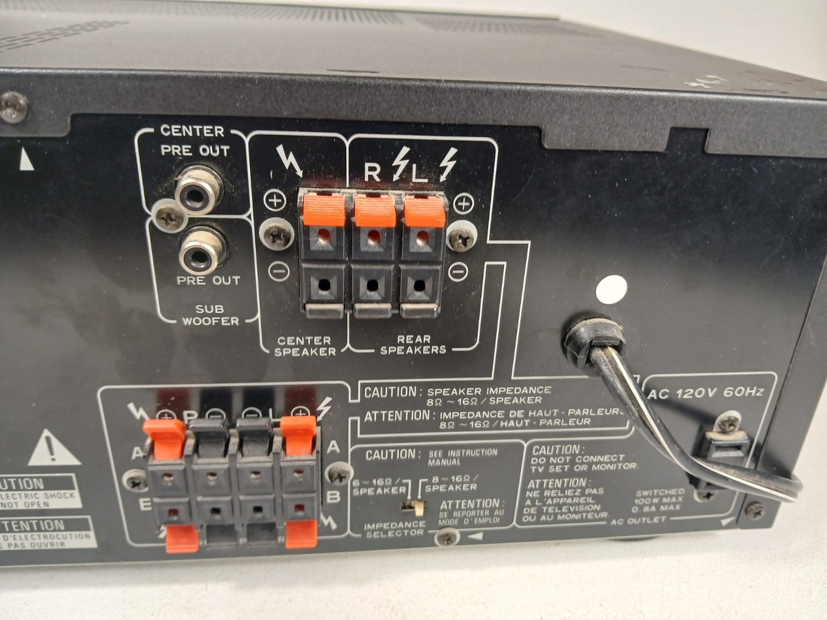 Pioneer VSX-456 5.1 Ch AV Amplifier Receiver - no remote