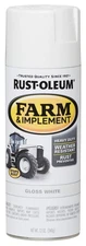Rust Oleum Specialty Farm Implement Spray Paint 12 Ounce White Durable Coverage