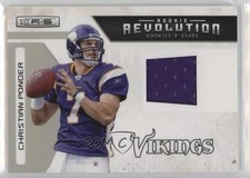 2011 Rookies & Stars Rookie Revolution Materials /299 Christian Ponder #21 1n0