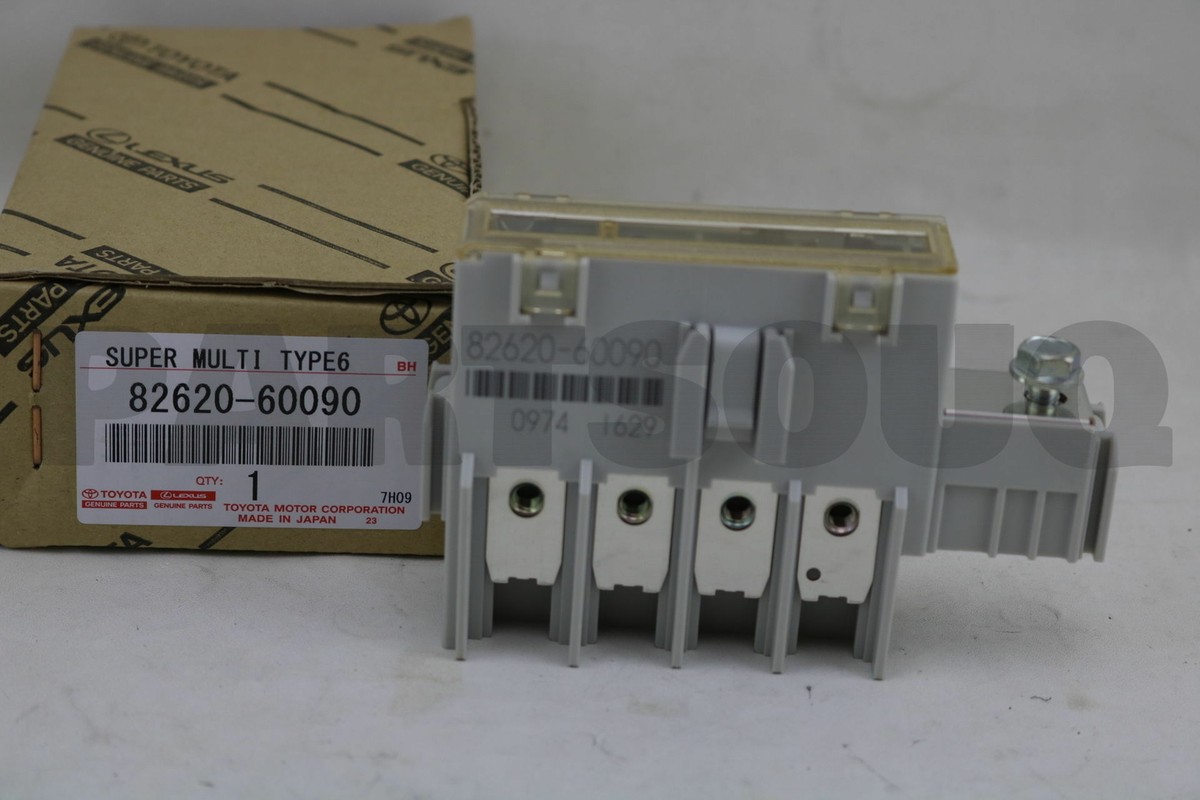 8262060090 Genuine Toyota BLOCK ASSY, FUSIBLE LINK 82620-60090 | eBay
