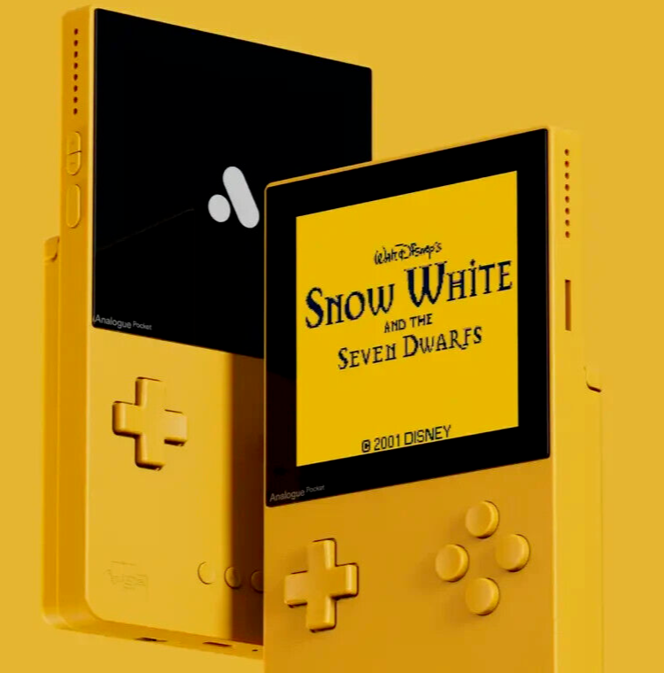 Analogue Pocket Yellow アナログポケット 黄色 本体 Analogue Pocket - Yellow