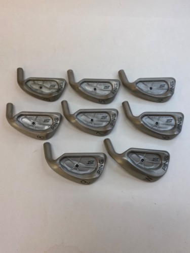 PING ISI NICKEL STAINLESS IRON SET – RH – HEADS ONLY - Picture 3 of 19