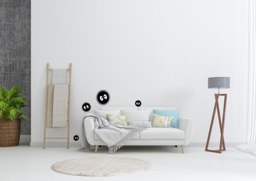 Soot Sprites - Anime Totoro Diseño Inspirado Decoración Arte de Pared Calcomanía Vinilo Adhesivo - Imagen 2 de 6