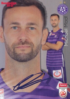 C27 FK.AUSTRIA WIEN - MICHAEL MADL CARD PANINI BUNDESLIGA AUSTRIAN 2021
