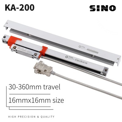 Sino KA-200 1um Slim Linear Scale 16x16mm KA200 Thin Grating Optical Encoder