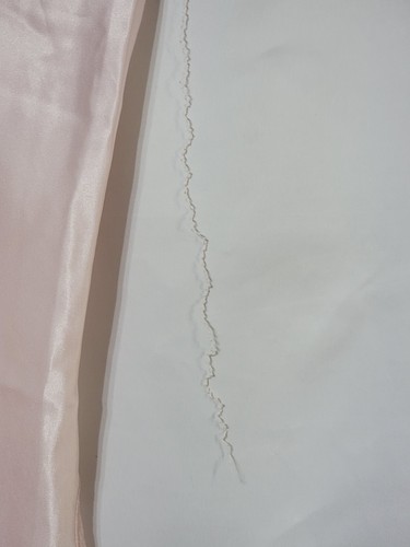 VINTAGE VANITY FAIR HALF SLIP NWOTS SEAMSTRESS SPECIAL NEEDS ELASTIC PINK LG 26 - Picture 6 of 7