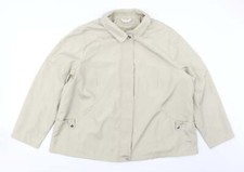 Classics Womens Beige Jacket Size XL