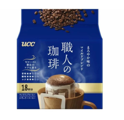 UCC Japan Instant Drip Coffee Mild Blend 18 packs Blue | eBay