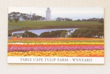 OLD TABLE CAPE TULIP FARM WYNYARD TASMANIA TRAVEL SOUVENIR VINYL FRIDGE MAGNET