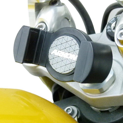 24mm Stem Bike Mount for iPhone 13 PRO fits Honda CBR1000RR Fireblade (2009-11) - Picture 3 of 8
