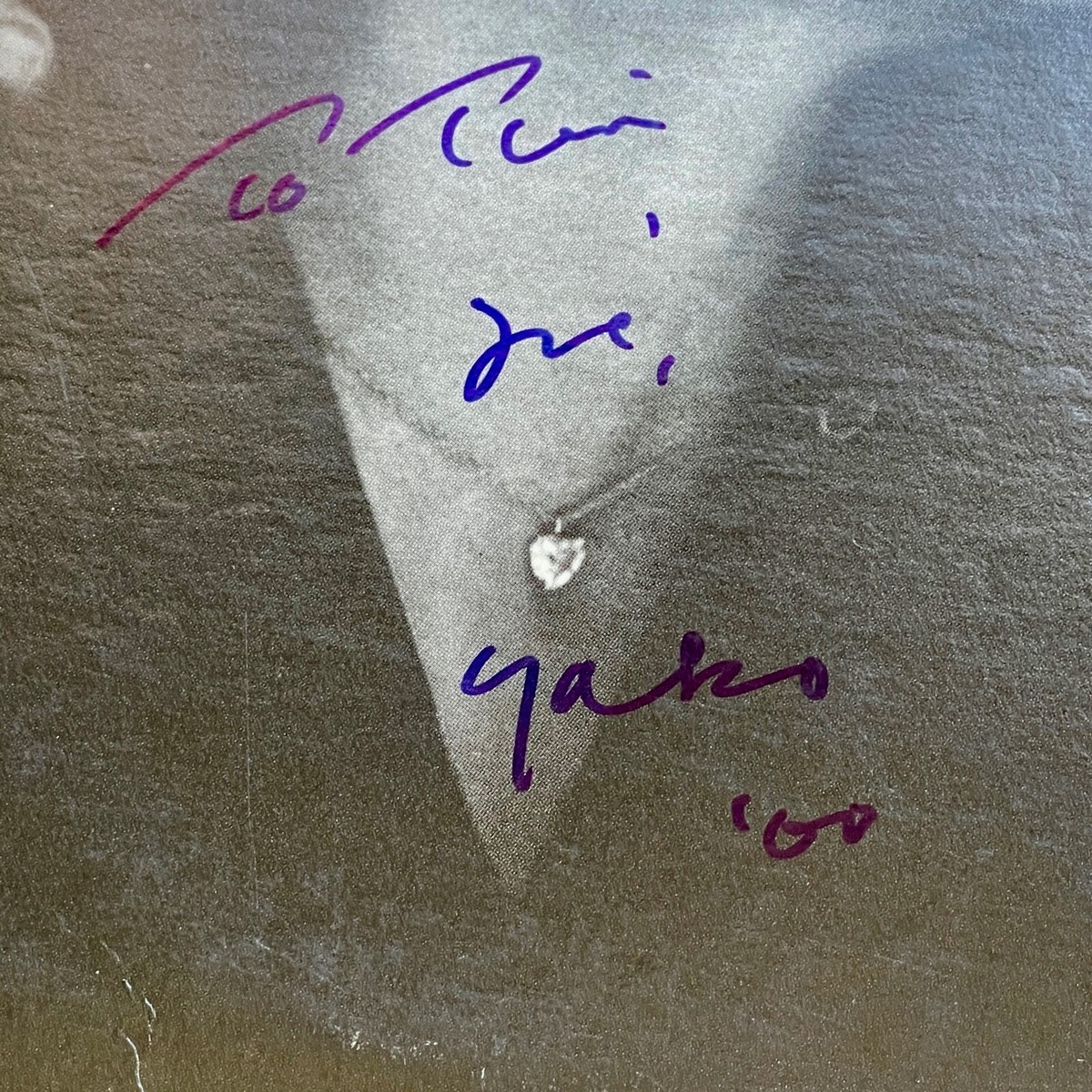 YOKO ONO * BAS * Autograph DOUBLE FANTASY Album Signed
