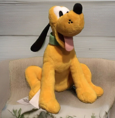 Disney Store Pluto Plush 8