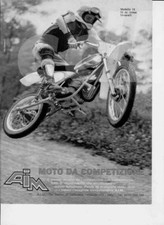 advertising Pubblicità brochure-MOTO AIM 50 '78 MOTOCROSS EPOCA-MOTOITALIANE