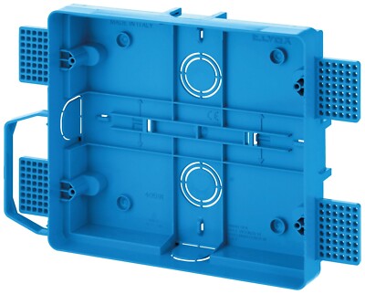 VIMAR Elvox 40591 Wall In-Ceiling Back Box Tab7 Up Blue