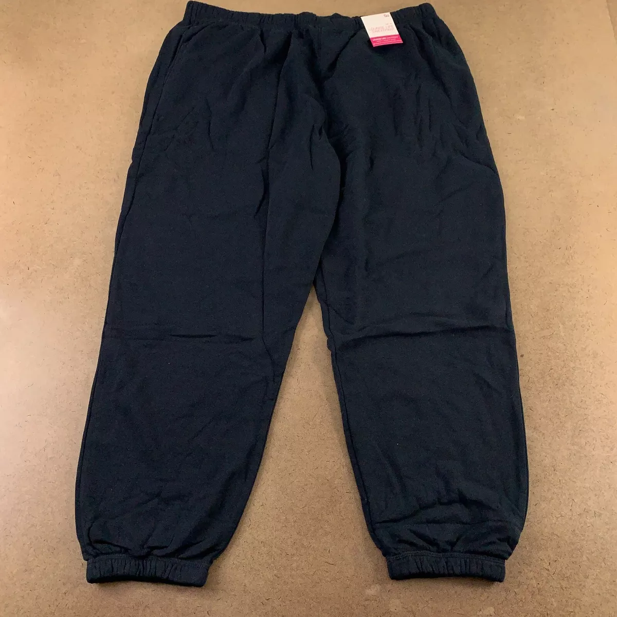 SO Juniors Size 2X Black Cozy High Rise Drawstring Lounge Life