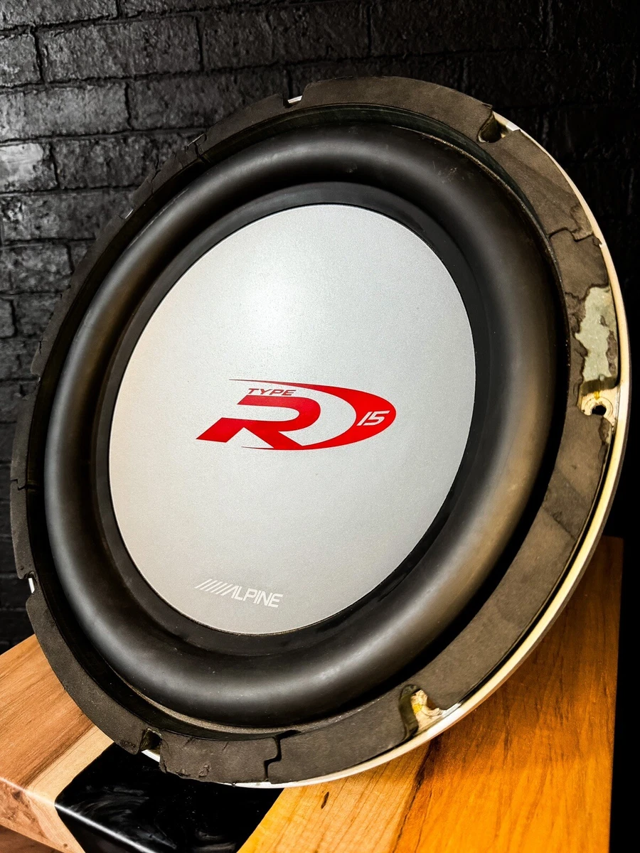 Alpine 15in. Speaker Non-Enclosed Non-Powered Car Subwoofers for