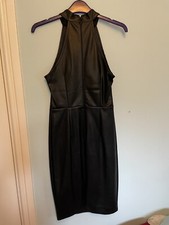 Faux Leather Halter Regular Size Dresses for Women for sale UK