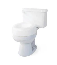 5" Economy Toilet Seat Riser, No Lock, 400 lb. Weight Capacity, Case of 1