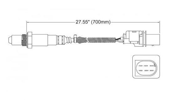 Quality Oxygen Sensor O2 For BMW 116 118 120 125 130 135 E87 E88 Post-Cat Quality Oxygen Sensor O2 For BMW 116 118 120 125 130 135 E87 E88 Post-Cat
