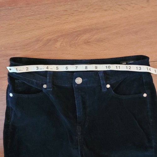 Buffalo David Bitton Womens Blue Cord Pants ICON 6/28 Mid Rise Skinny Sculpt - Picture 4 of 11