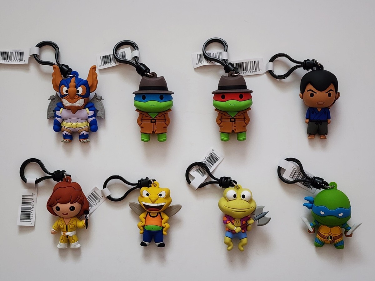 Teenage Mutant Ninja Turtles Figural Bag Clip Lot Of 8 | eBay