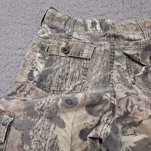 Mossy Oak Pants Mens 26x24 Medium Elastic Break Up Infinity Hunting Camo Joggers - Picture 14 of 15