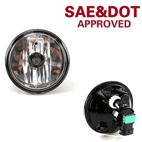 2Pcs Front Fog Lights Assembly w/ Clear Grills Bumper For Toyota Highlander - Picture 3 of 6