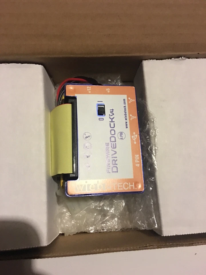 Wiebetech Firewire DriveDock v4 FWDDV4 New Other - Image 3 of 4