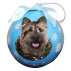 Cairn Terrier ~ Christmas Ball Ornament